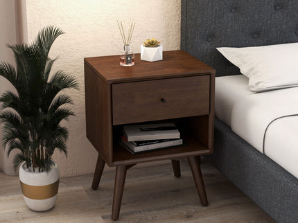 Caroline - Night Stand - Brown