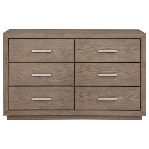 Gibbons - 6 Drawer Dresser With Ample Storage - Brown