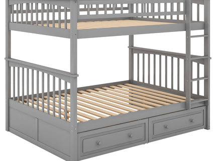 Bunk Bed With Drawers, Convertible Design