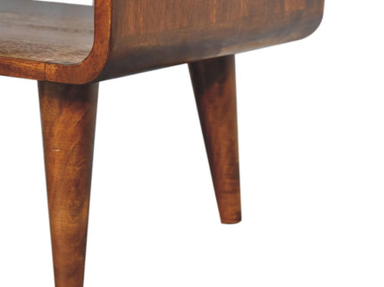 Solid Wood Open Media Unit