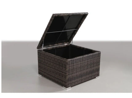 Elegant Outdoor Rattan Wicker 6 Person Seating Group With Cushions
