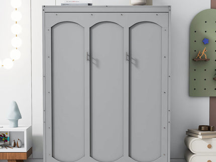 Murphy Wall Bed With Shelves, Space Saving