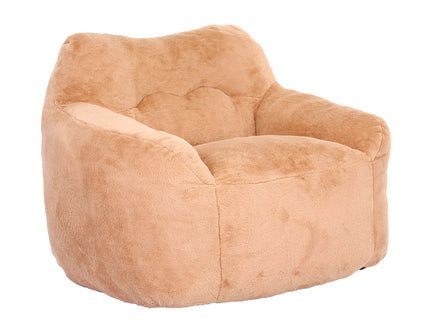 Beanbag Sofa Chair With Armrests Stuffed High Density Foam