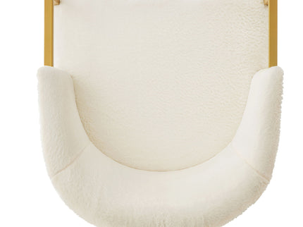 Upholstered Reading Accent Armchair For Living Room