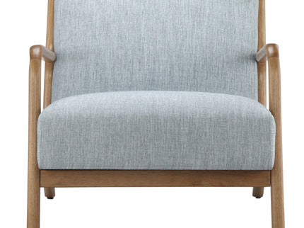 Mid-Century Style Lounge Chair With Upholstered Seat