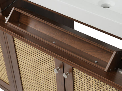 Bathroom Vanity With Double Sink, Large Storage Space