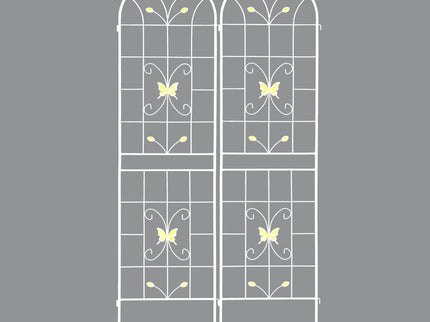 Garden Metal Trellis Rustproof Trellis For Climbing Plants Outdoor Flower Support
