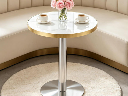 Elegant Modern Round Bistro Table