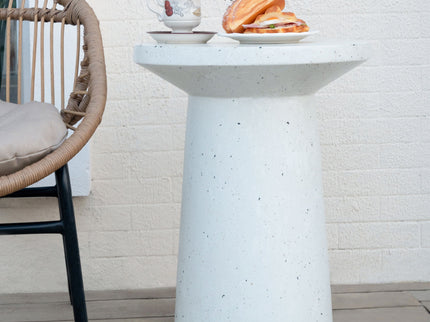 Terrazzo - Outdoor Side Table - White