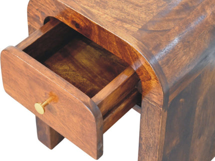 Mini Darcy - Nightstand With Curved Edges