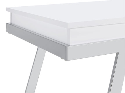 Briana - 2 Piece Coffee And End Table Set With Lift Top Legs - Gloss White