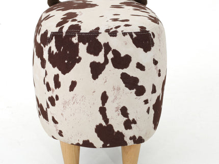 Cow Shaped Ottoman Footstool