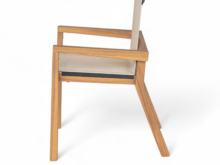 Belfast - Dining Chair With Acacia Wood Frame And Seating (Set of 2)