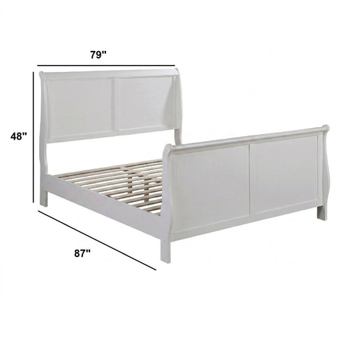 Sleigh Design Bed