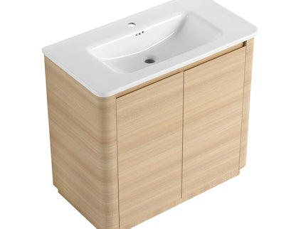 Freestanding Bathroom Vanity With Sink & 2 Soft Close Doors