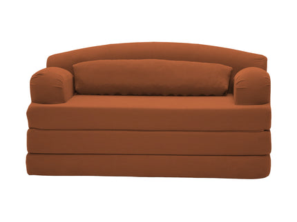 2 Seater Sofa Bed, Compact Foldable Floor Couch