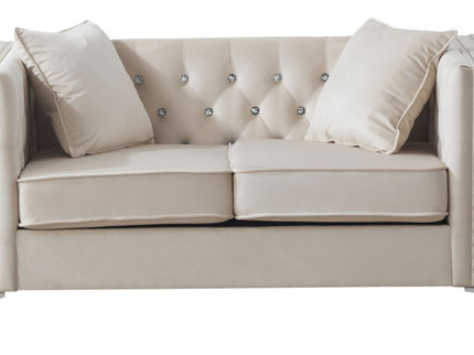 Elegant Track Arm Loveseat