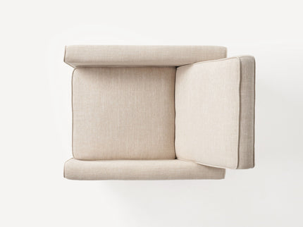 Upholstered Push Back Recliner Chair For Living Room