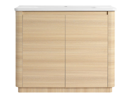 Freestanding Bathroom Vanity With Sink & 2 Soft Close Doors