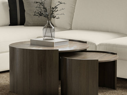 Robin - 2 Piece Nesting Table - Gray