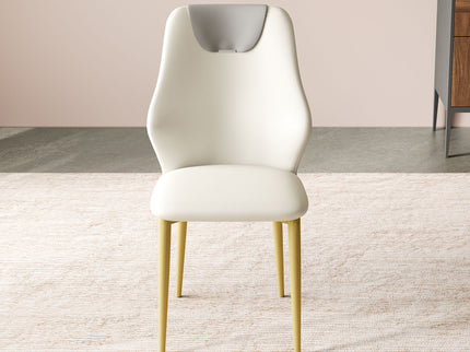 Dining Chairs (Set of 2) - Beige / Gray