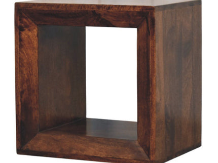 Solis - Open Side Table - Brown