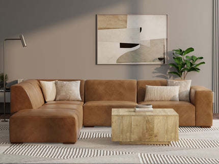 Rex - Handcrafted Sectional Sofa And Ottoman