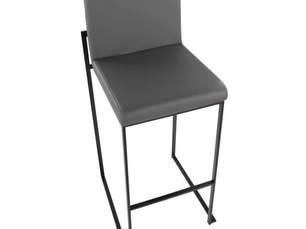 Fuji - Contemporary High Back Barstool Elegant Design