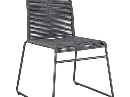 Jerome - Stackable Side Chair (Set of 2) - Charcoal
