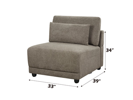 Rylie - Modular Sectional Sofa With Toss Pillows