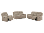 Light Brown / 3 Pc. Sofa, Loveseat, Chair