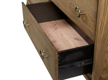 6 Drawer Dresser - Latte