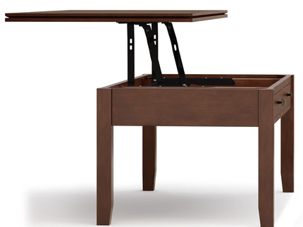 Artisan - Lift Top Coffee Table - Russet Brown