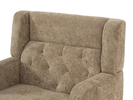 Modern Tufted Upholstered Accent Chair For Living Room