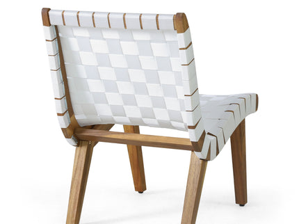 Outdoor 3 Piece Rope Weave Patio Seating Set