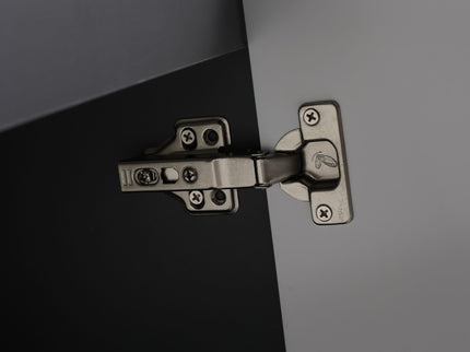 Contemporary Freestanding Bathroom Vanity With Resin Sink & Soft-Close Cabinet Doors