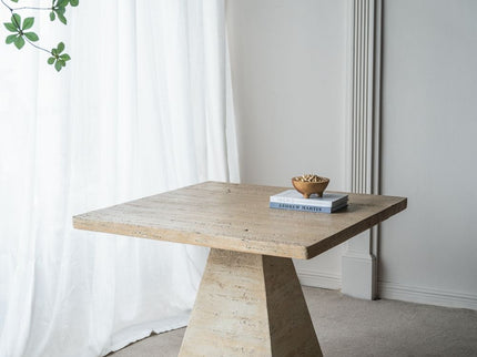 Square Dining Table With Pedestal Base