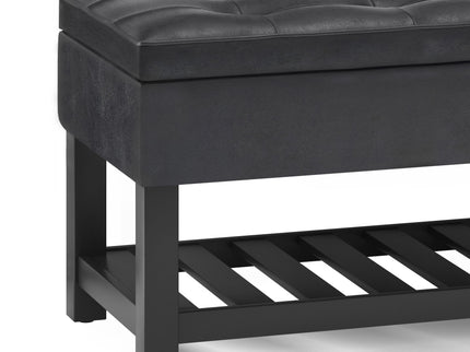 Cosmopolitan - Storage Ottoman Bench With Open Bottom