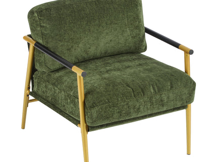 Modern Accent Chair With Cushions, Cozy Seating
