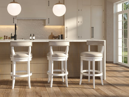 Stool & Upholstered Seat And Back
