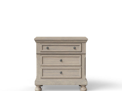 Nightstand Two Storage Drawers
