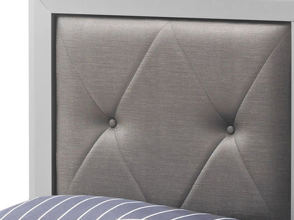 Padded Headboard Bed