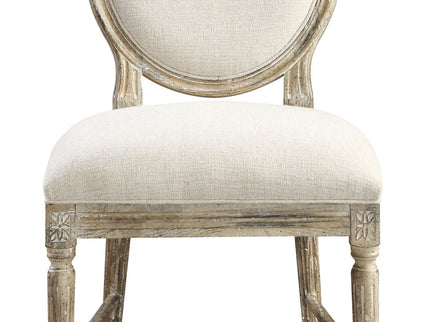 Upholstered Dining Chairs (Set of 2) - Brown
