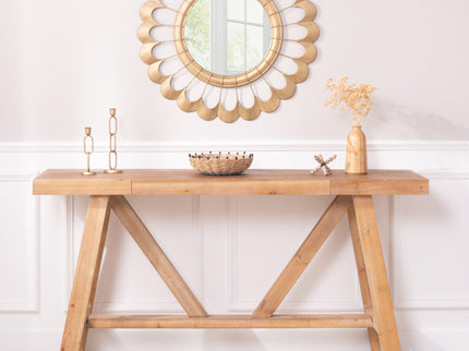 A-Frame Console Table - Natural