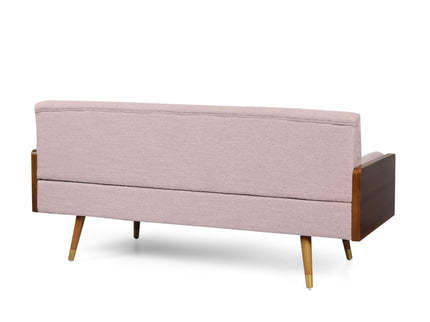 Aidan - Mid Century Modern Tufted Fabric Sofa