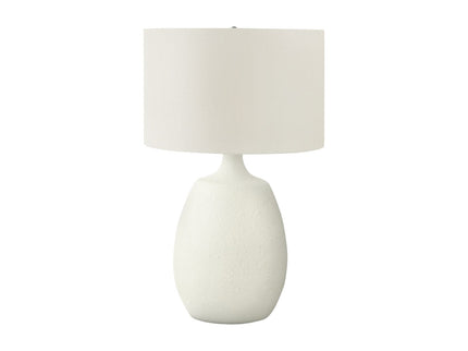 Lighting, Table Lamp, Resin, Contemporary - Cream