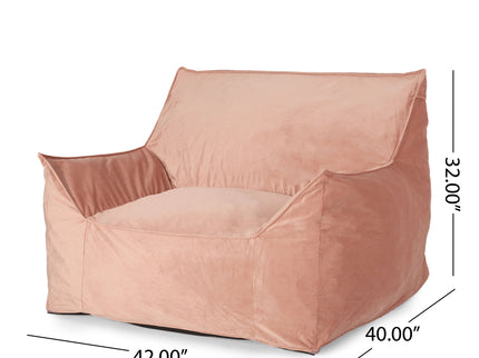 Allea - Bean Bag Chair With Armrests