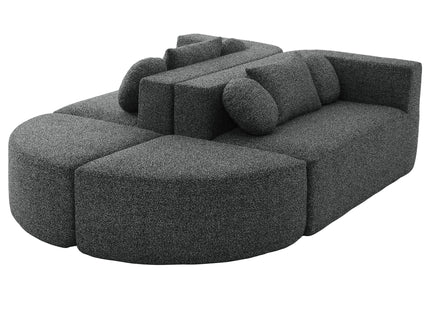 Boneless - Couch Modular Sectional Sofa With Deep Seating And Curved Design