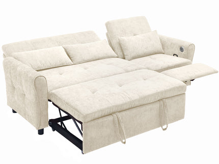 3 Seater Sofa Bed And Reversible Recliner