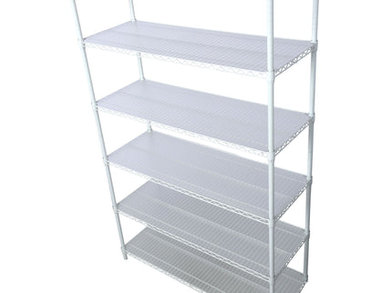 6 Tier 6000Lbs Capacity Nsf Metal Shelf Wire Shelving Unit, Heavy Duty Adjustable Storage Rack With Wheels & Shelf Liners For Commercial Grade Utility Steel Storage Rack